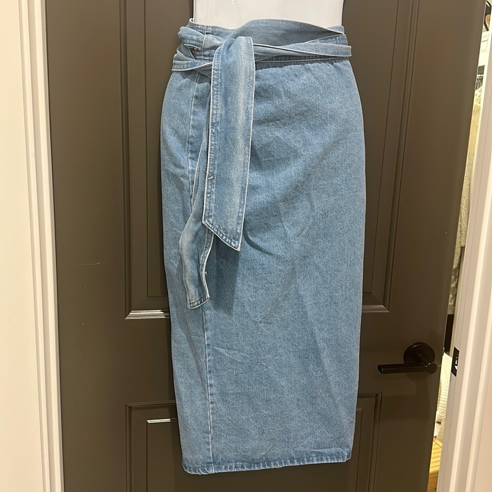 Never fully dressed denim jaspre skirt